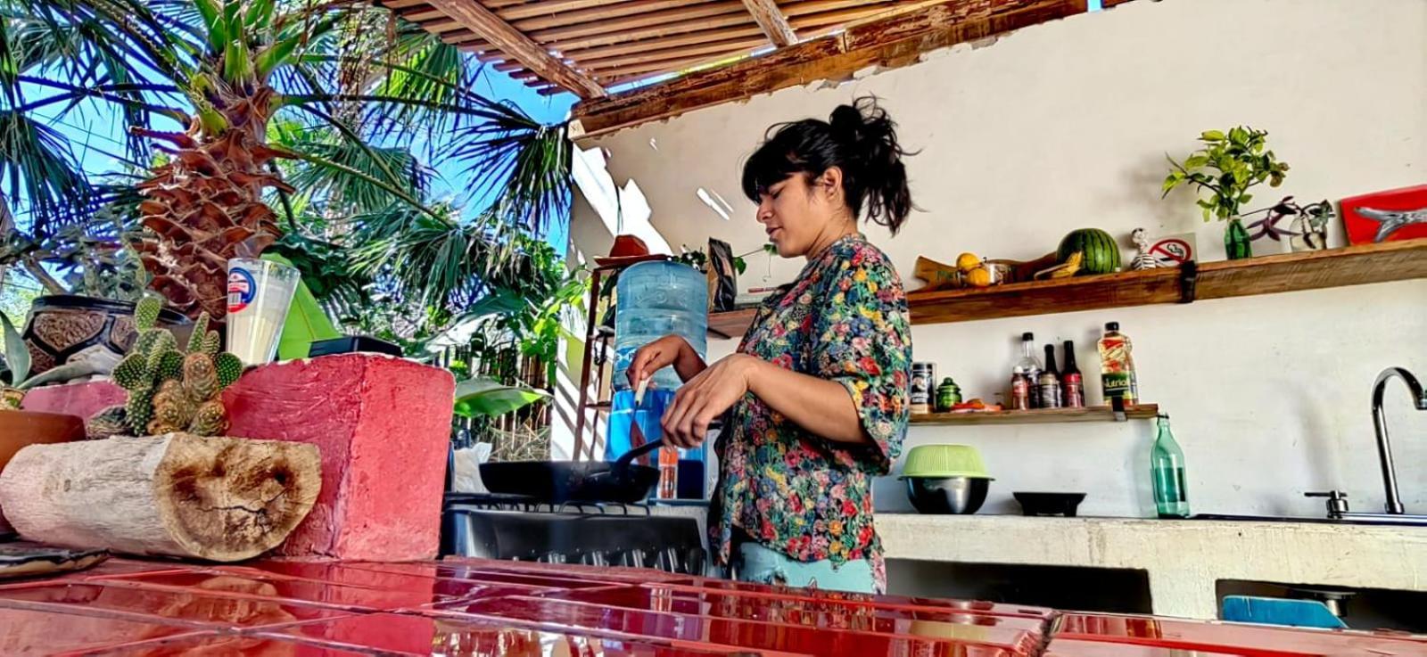 Auberge de jeunesse La Sardina à Todos Santos Extérieur photo